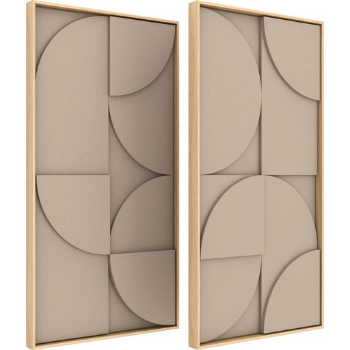 [VC120481] Vicoustic Vicshape 3D Duo Pearl