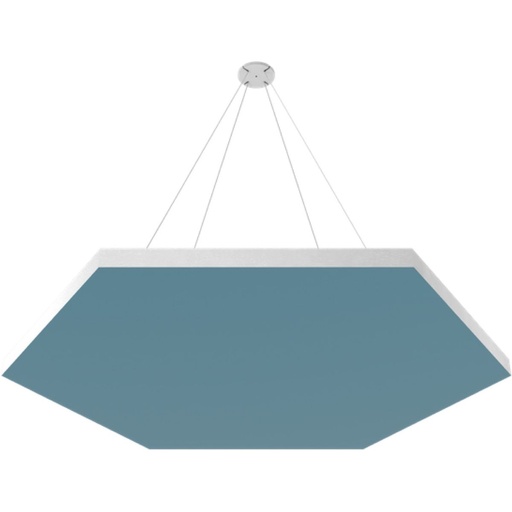 [VC114086] Vicoustic ViCloud VMT Flat 1160x1160x40 Hexagon Bondi Blue