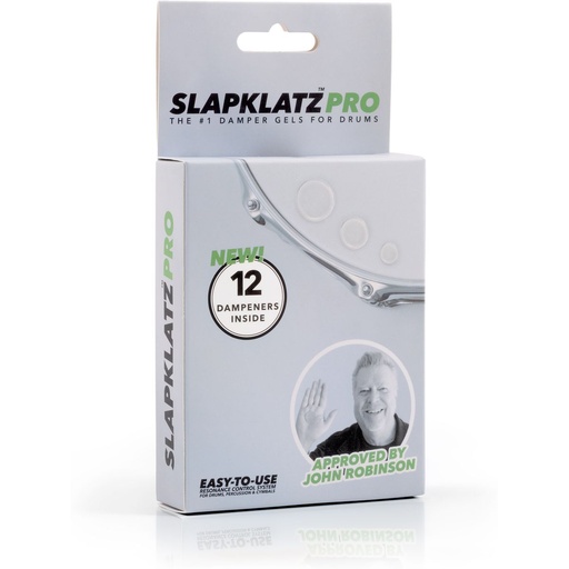 [SLAP PRO-CL] SlapKlatz 12 Pro Gel Pads w/ Pro Case Clear