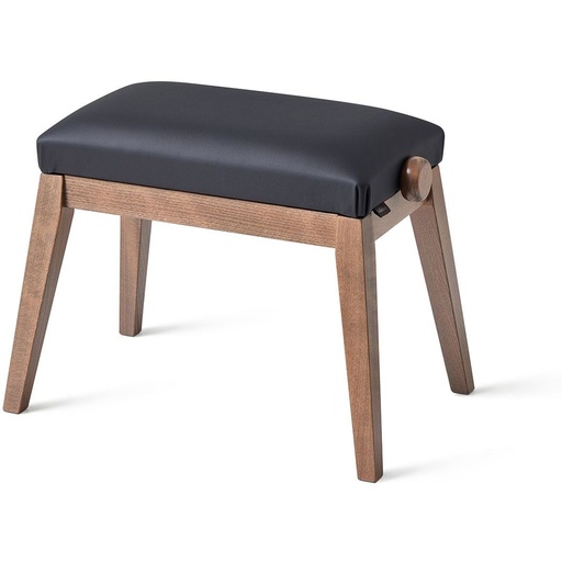 [4010513] König & Meyer 13940-200-23 Piano Bench Walnut Black Vinyl