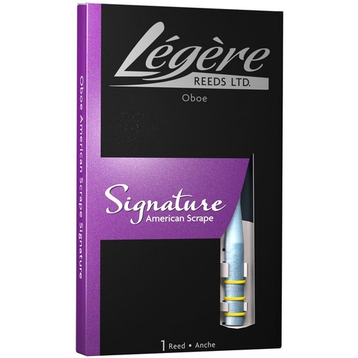 [6040557] Légère Oboe Reed Signature American Scrape Medium