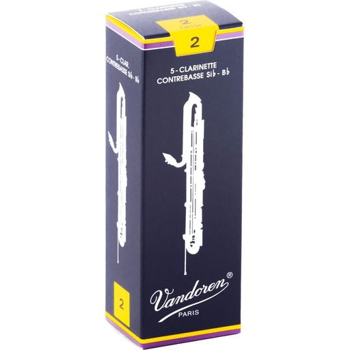 [AVD CR152] Vandoren Reeds CR152 Contra Bass-Clarinet Traditional 2