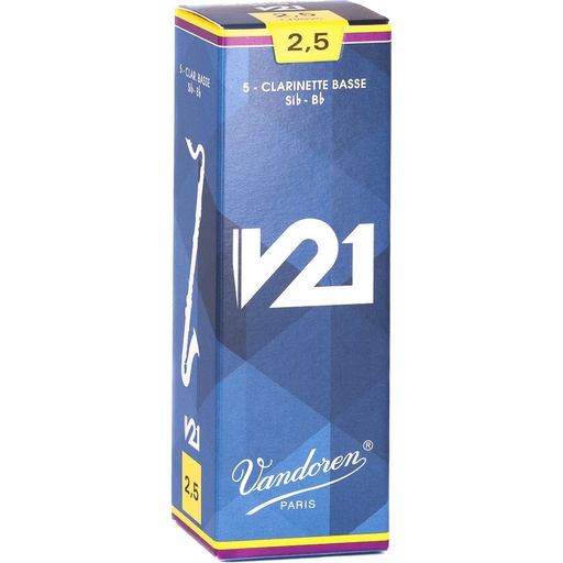 [AVD CR8225] Vandoren Reeds CR8225 Bass-Clarinet V21 2.5