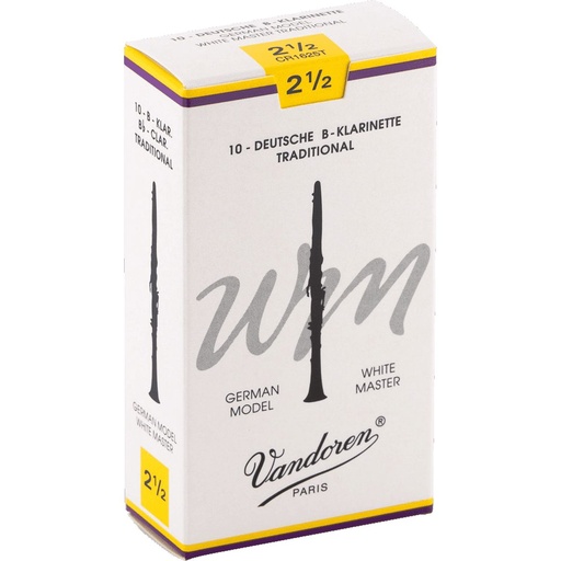 [AVD CR1625T] Vandoren Reeds CR1625T Bb-Clarinet WM Traditional 2.5