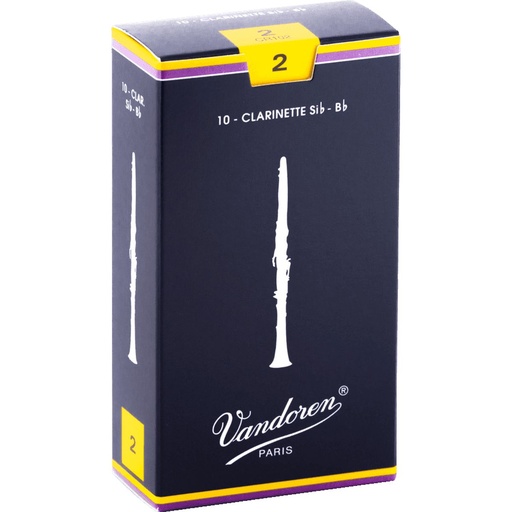 [AVD CR102] Vandoren Reeds CR102 Bb-Clarinet Traditional 2