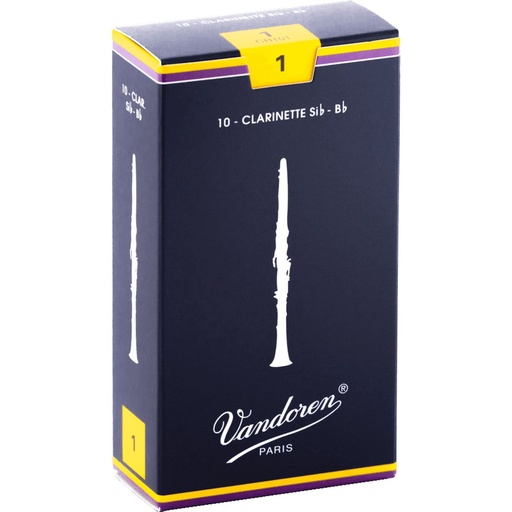 [AVD CR101] Vandoren Reeds CR101 Bb-Clarinet Traditional 1