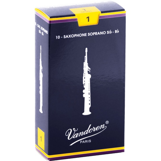 [AVD SR201] Vandoren Reeds SR201 Soprano-Sax Traditional 1