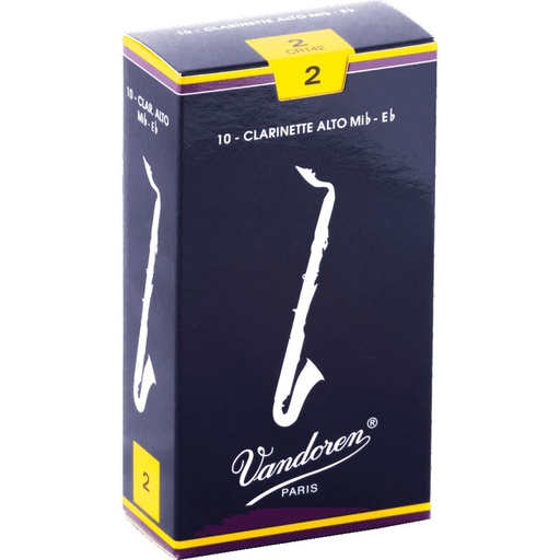[AVD CR142] Vandoren Reeds CR142 Alt-Clarinet Traditional 2