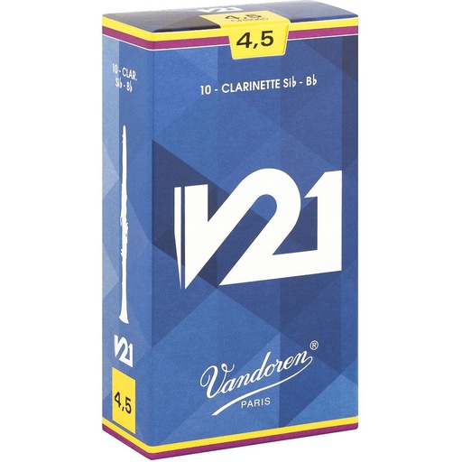 [AVD CR8045] Vandoren Reeds CR8045 Bb-Clarinet V21 4.5