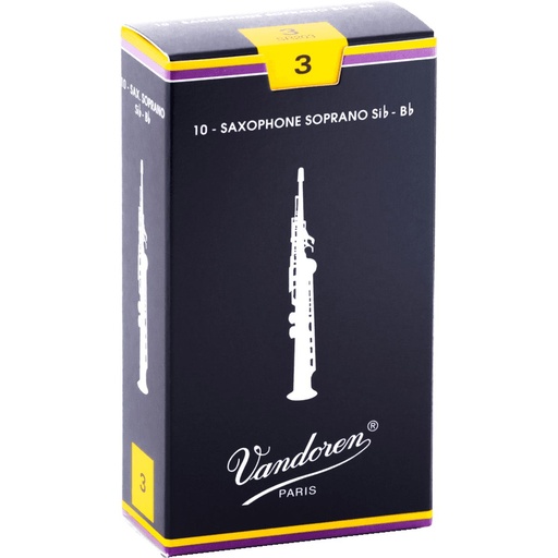 [AVD SR203] Vandoren Reeds SR203 Soprano-Sax Traditional 3