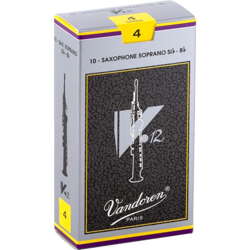[AVD SR604] Vandoren Reeds SR604 Soprano-Sax V12 4