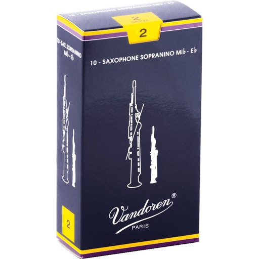 [AVD SR232] Vandoren Reeds SR232 Sopranino-Sax Traditional 2