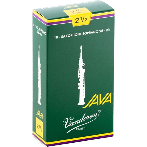 [AVD SR3025] Vandoren Reeds SR3025 Soprano-Sax Java 2.5
