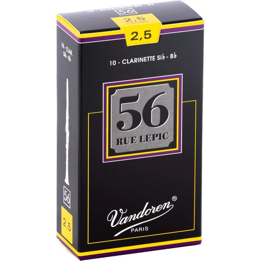 [AVD CR5025] Vandoren Reeds CR5025 Bb-Clarinet Rue Lepic 56 2.5