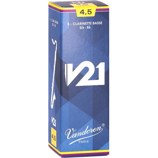 [AVD CR8245] Vandoren Reeds CR8245 Bass-Clarinet V21 4.5