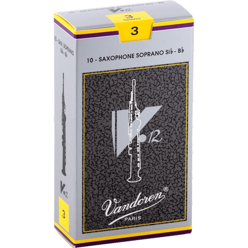 [AVD SR603] Vandoren Reeds SR603 Soprano-Sax V12 3