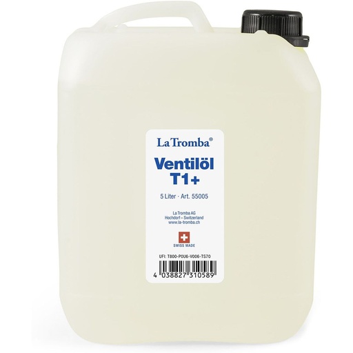 [5000197] La Tromba Valve Oil T1+ 5Ltr